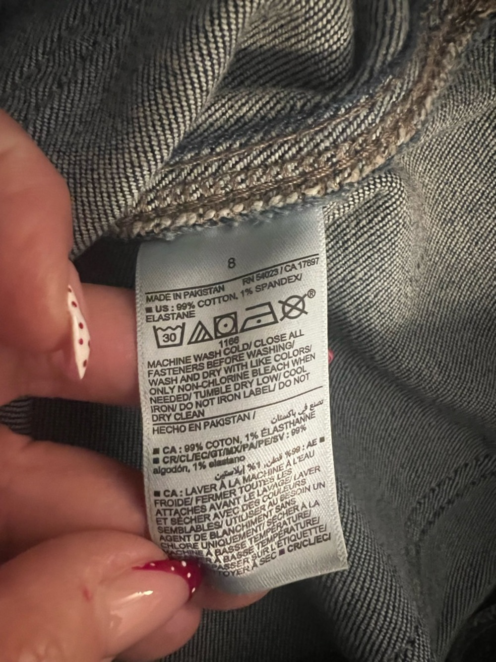 Old Navy High-Rise O.G. Straight Ankle Carpenter Jeans Size 8 - Picture 7 of 9